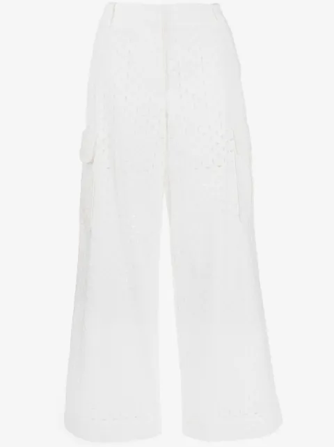 ZIMMERMANN Matchmaker Anglaise cotton trousers