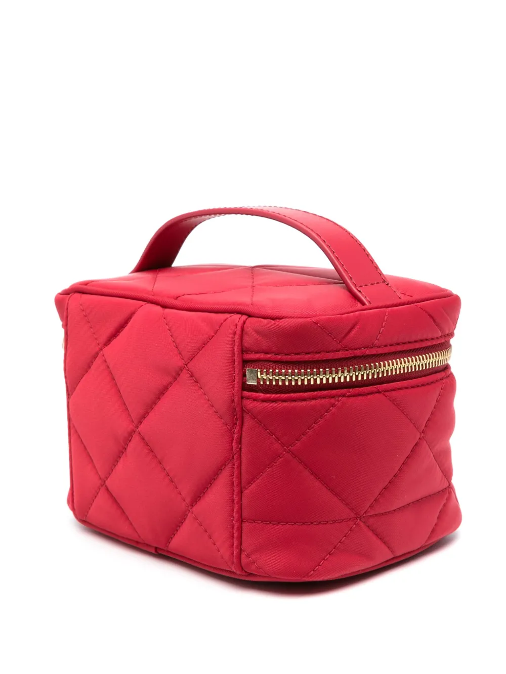 Bimba y Lola Gewatteerde make-up tas met logo Rood