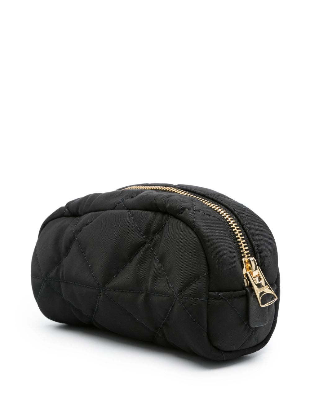 Image 2 of Bimba y Lola logo-lettering quilted make-up bag