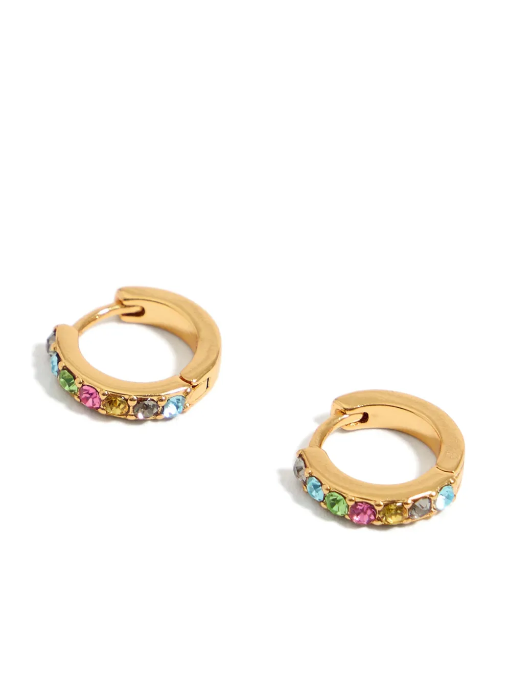 Bimba y Lola arracadas con detalles de cristal | Image 2