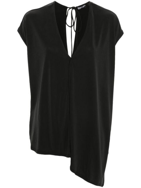 Bimba y Lola self-tie V-neck vest