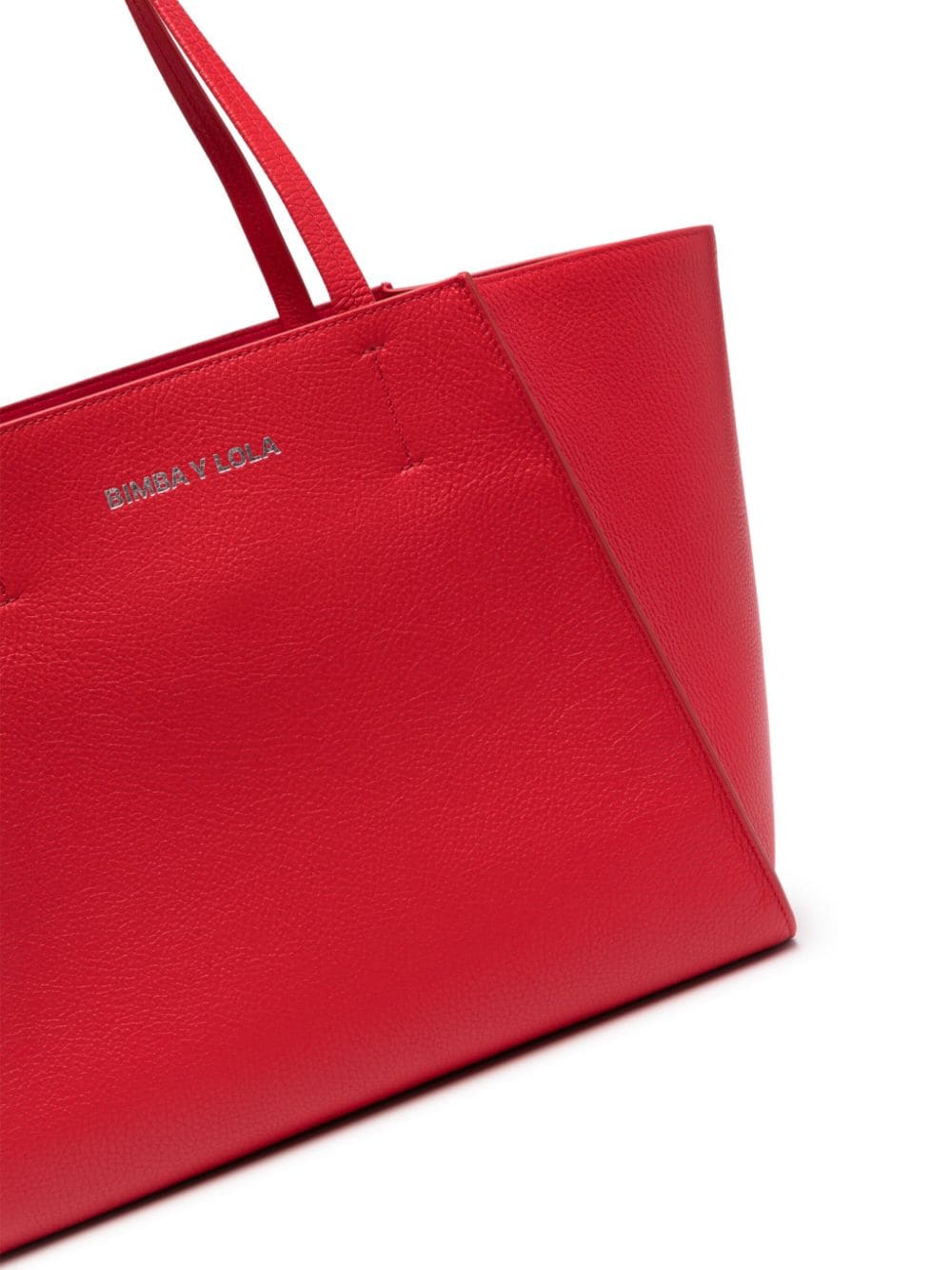 Shop Bimba Y Lola Large Shopper Tote Bag In Red