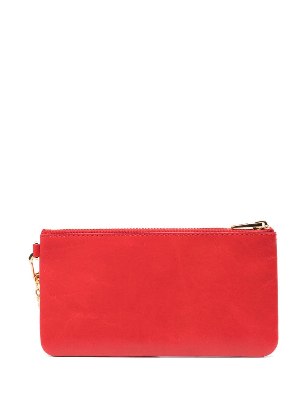 Shop Bimba Y Lola Logo-plaque Leather Coin Purse In Red
