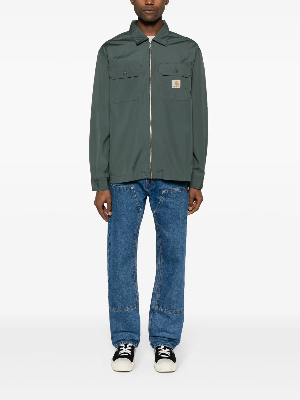 Carhartt WIP Overhemd met rits - Groen