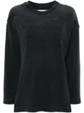 Maison Margiela Numbers logo cotton T-shirt - Grey