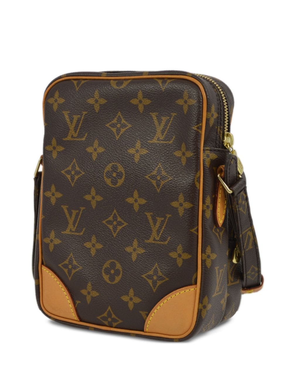 Pre-owned Louis Vuitton Amazon 斜挎包（2004年典藏款） In Brown