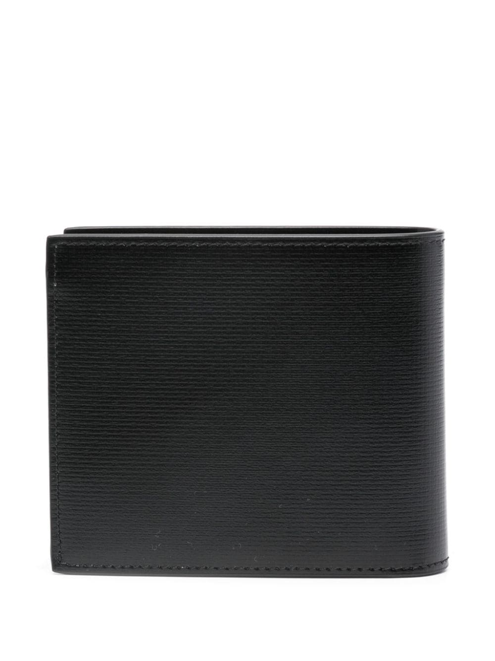 Shop Givenchy 4g Classic Leather Wallet In Black