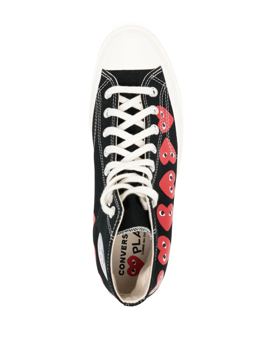 Comme Des Garçons Play x Converse x Converse Chuck 70 high-top sneakers Black