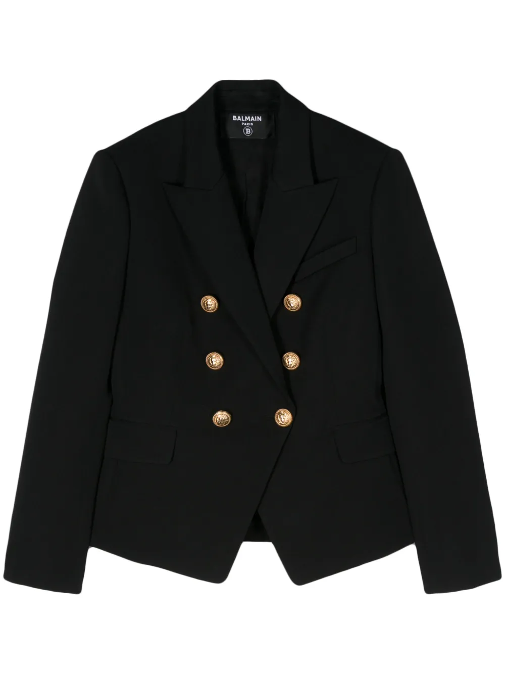 Balmain double-breasted wool blazer