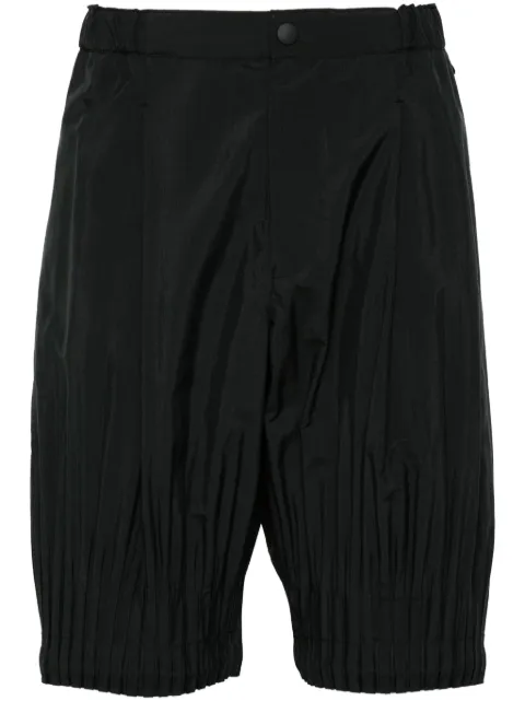 Homme Plissé Issey Miyake bermudas Cascade