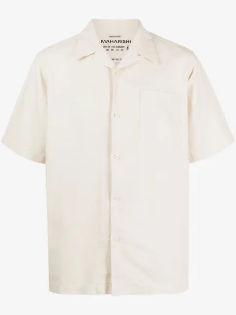 Maharishi short-sleeve chest-pocket shirt