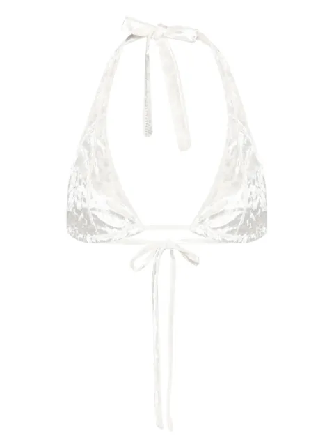 Forte Forte top de bikini estilo triángulo