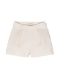 Bonpoint Flash high-waisted shorts - White