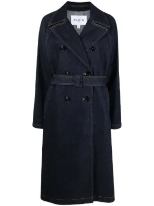 Alaïa Trench & Raincoats for Women | Shop Now on FARFETCH