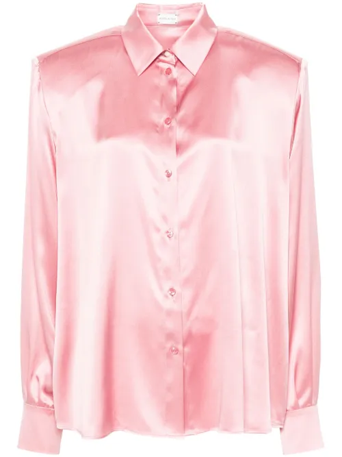Chemise en soie à manches longues - Magda Butrym - Modalova