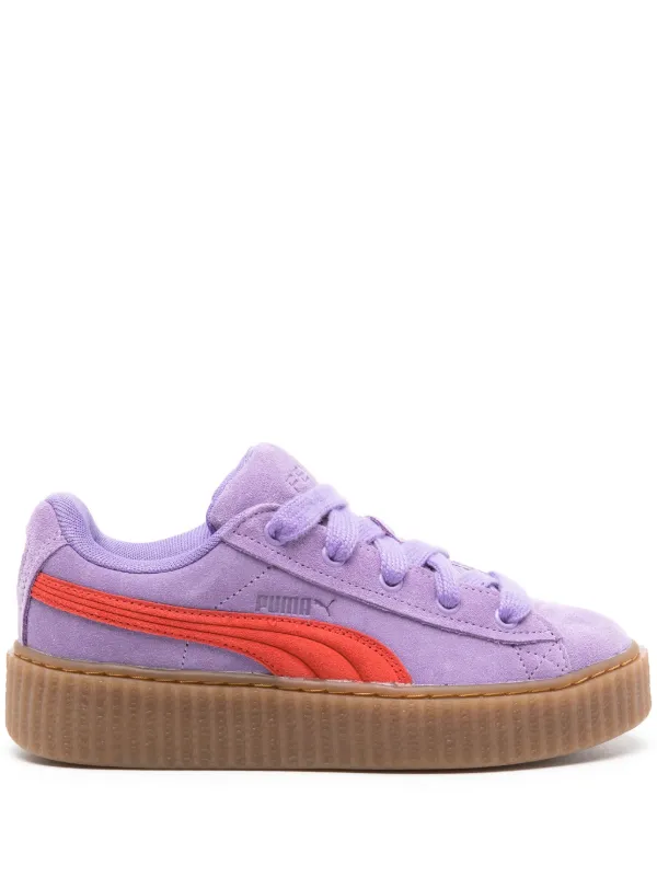 Puma creepers 2025 pink suede