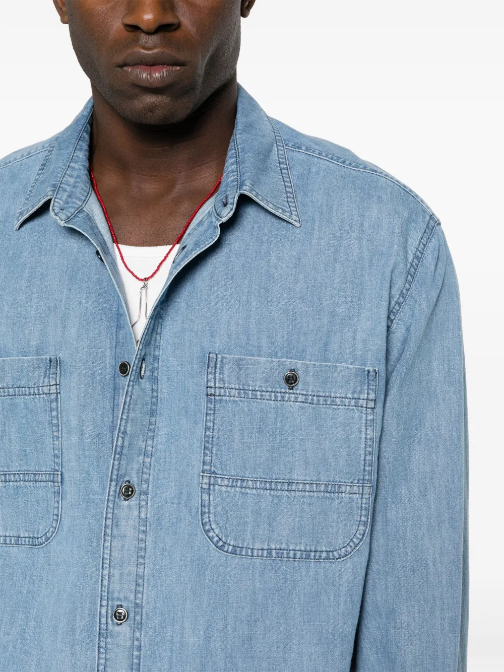 MARANT Denim overhemd Blauw