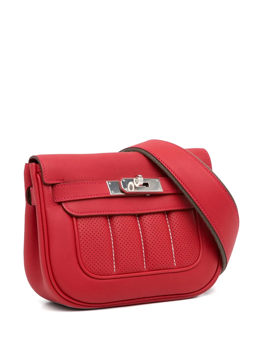 Hermès 2015 pre-owned mini Berline crossbody bag - Rood