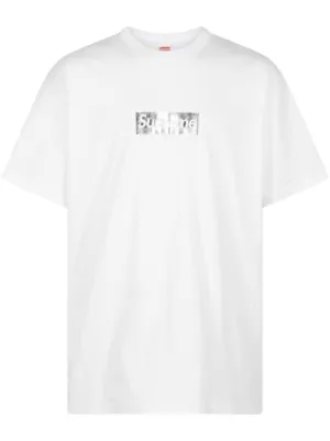 Supreme x Emilio Pucci Box Logo T-shirt | White | FARFETCH CA