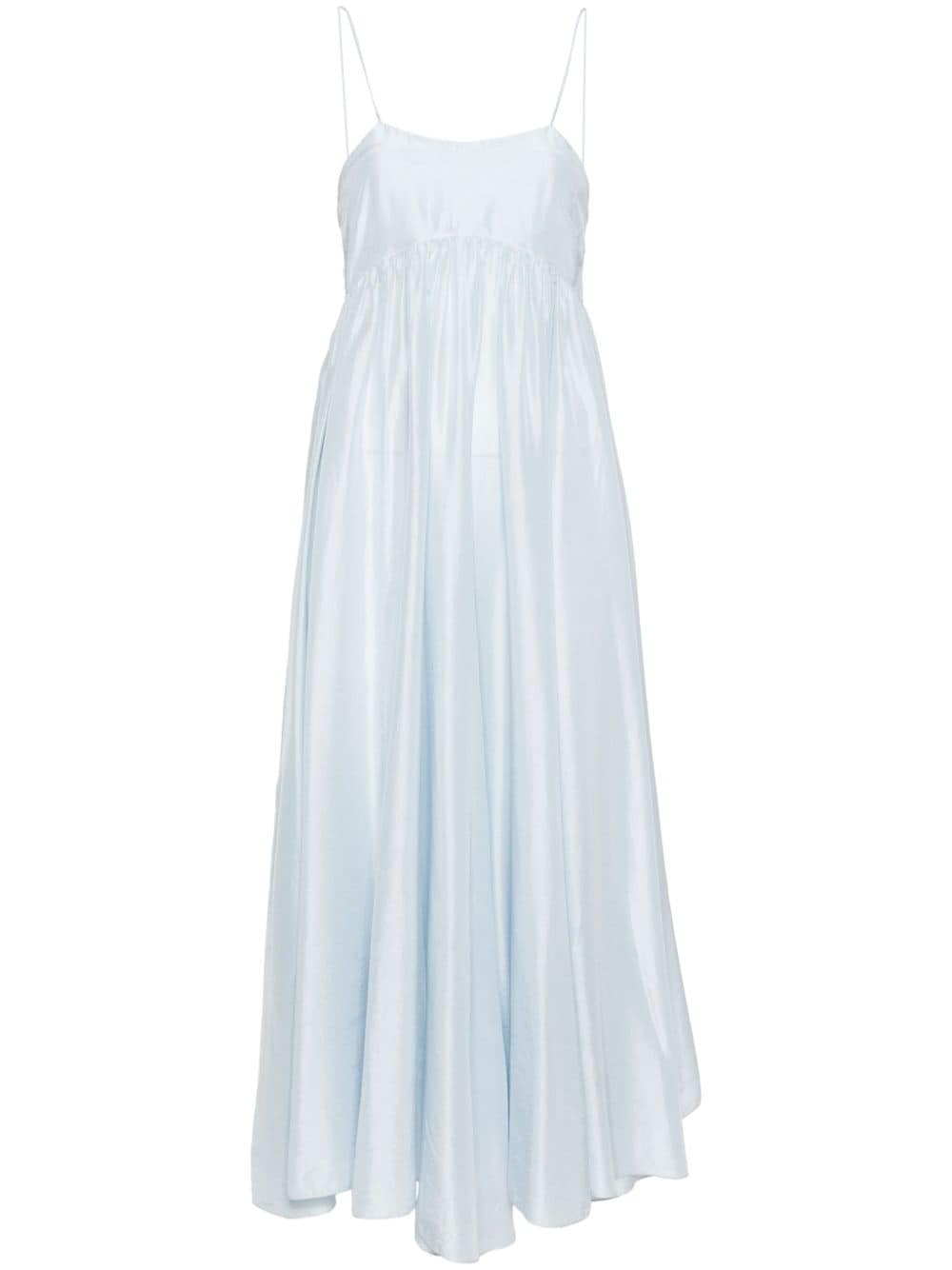 Forte Maxi-jurk met empiretaille Blauw
