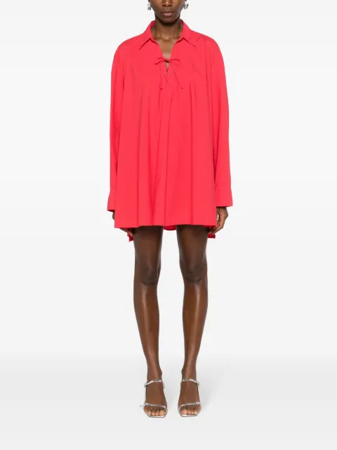 Forte Forte lace-up shirt minidress 12353MYDRESS - 1