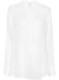 Forte Forte ruffled long-sleeve blouse - White