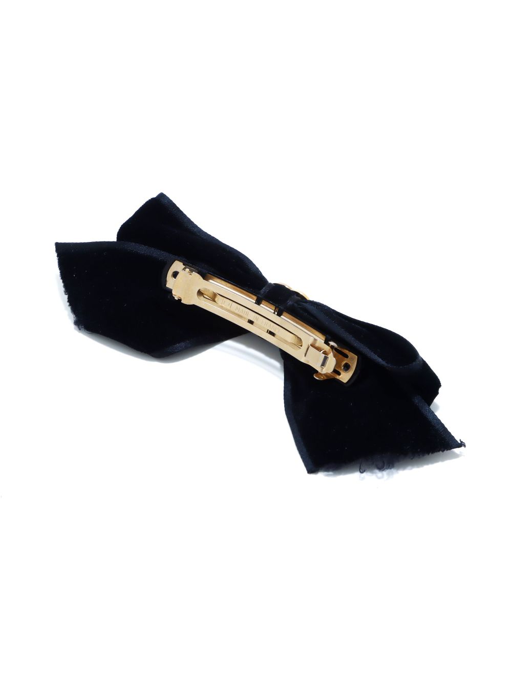 CHANEL 1980-1990s Coco Mark Ribbon barrette Women