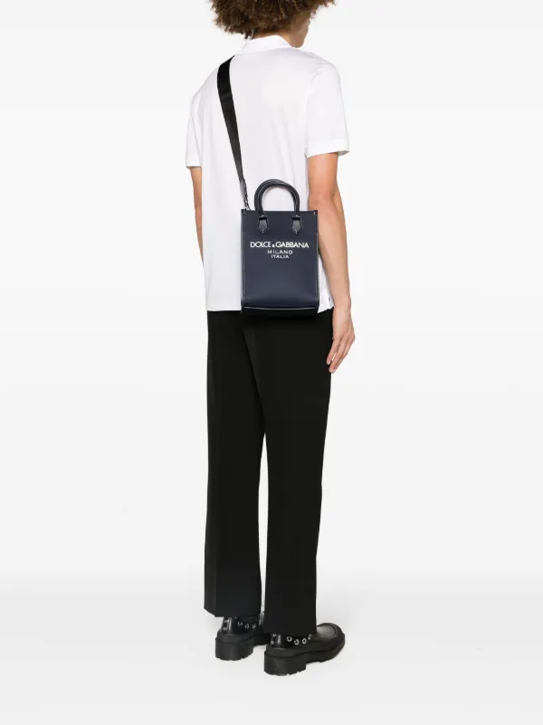 Dolce & Gabbana ロゴ ハンドバッグ | ブルー | FARFETCH JP