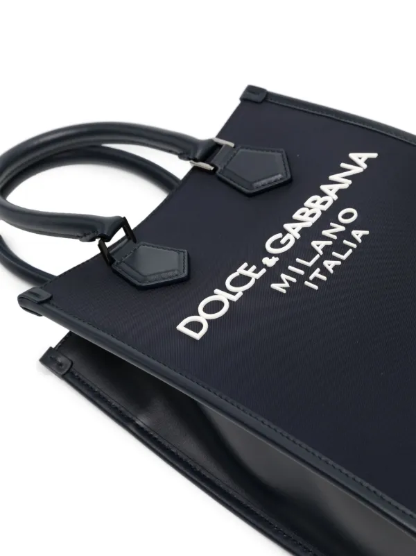 Dolce & Gabbana ロゴ ハンドバッグ | ブルー | FARFETCH JP
