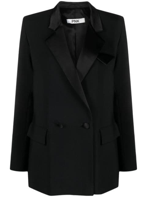 PNK double-breasted wool blazer