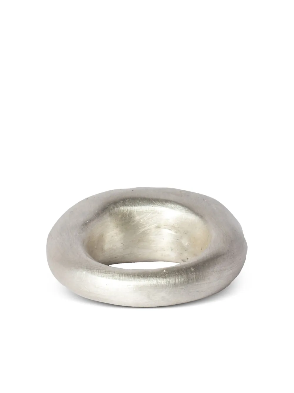 Parts Of Four Tall Mountain Sterling Silver Ring In Silver
