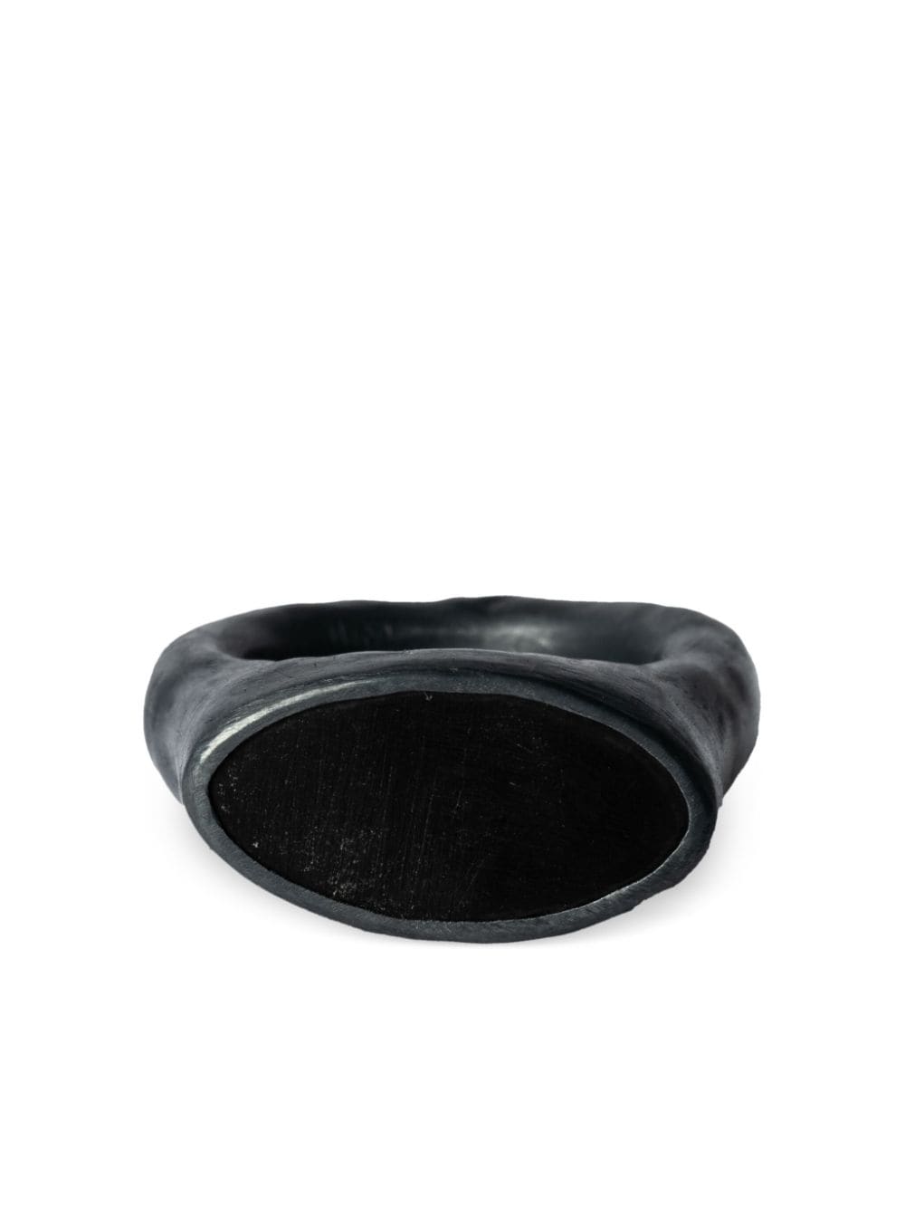 Parts Of Four Roman Charcoal-embellished Ring In Black