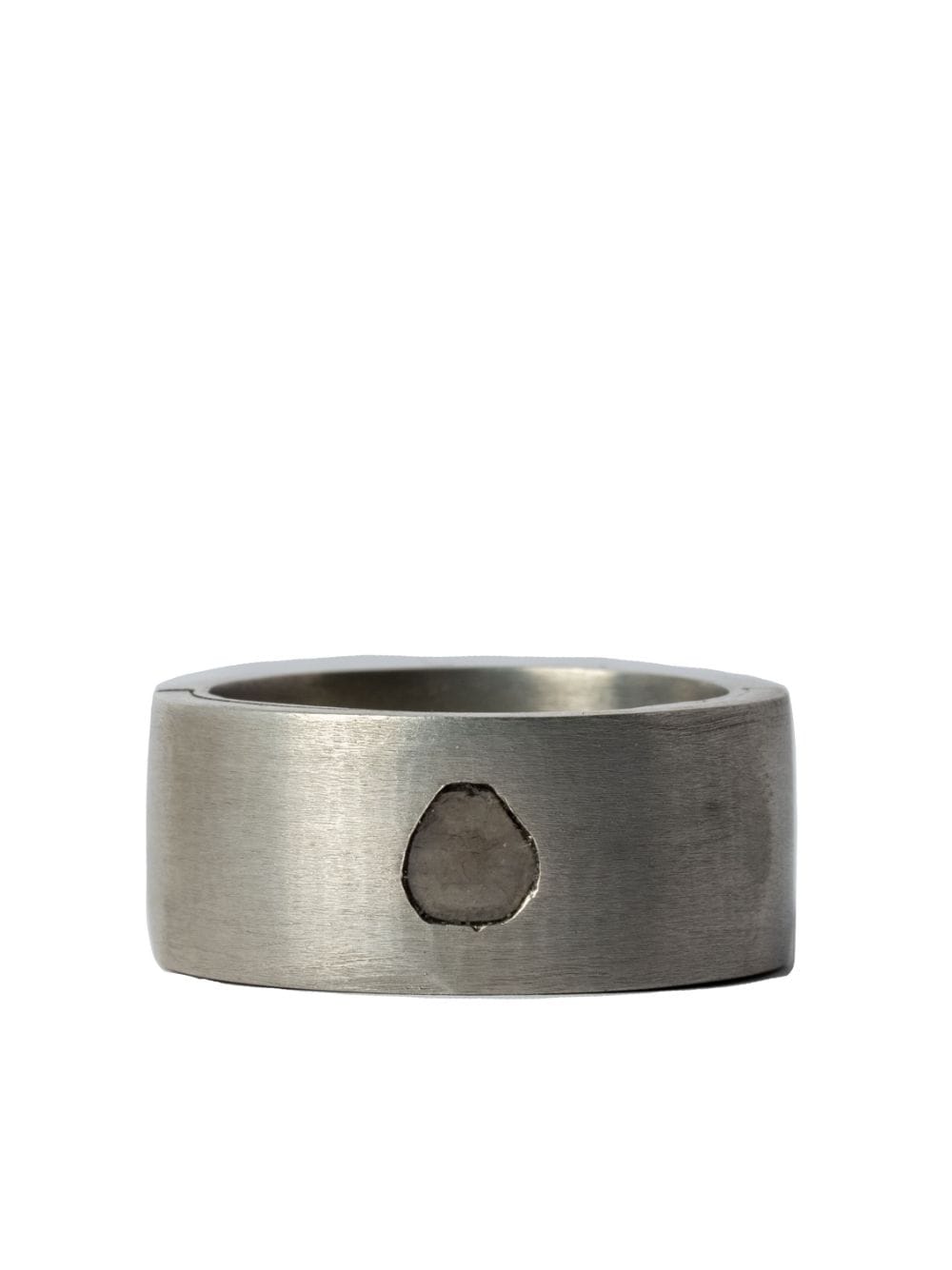 Shop Parts Of Four Sistema Diamond-slab Ring In Silver
