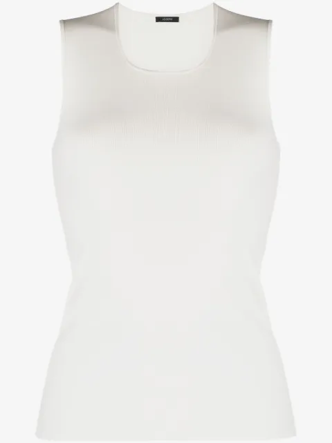 JOSEPH knitted stretch-silk top