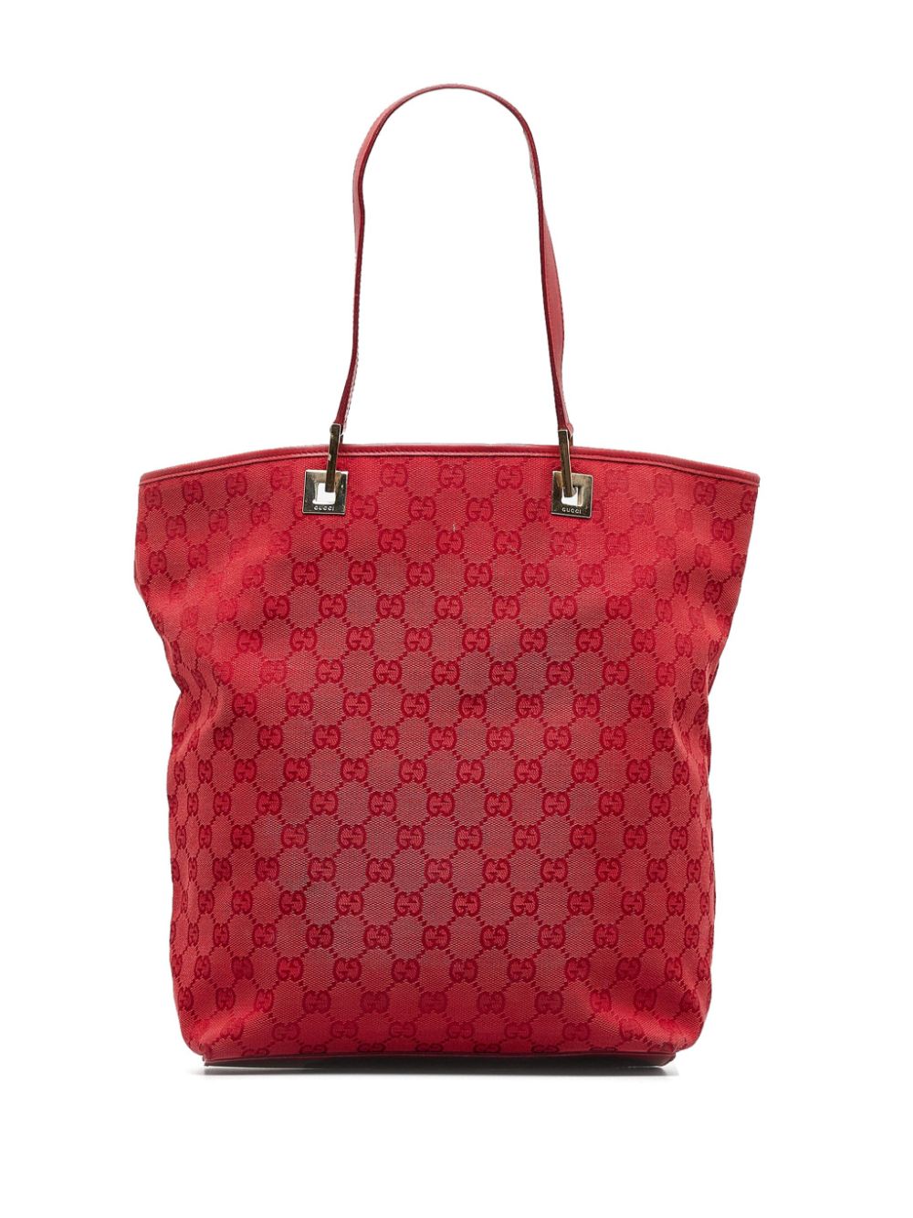 Gucci Pre-Owned 2000-2015 GG canvas tote bag - Rood