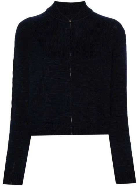 Maison Margiela fine-knit wool cardigan 