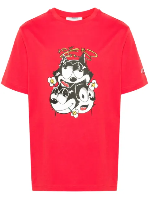 Iceberg x Felix the Cat cotton T-shirt