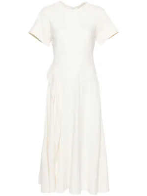 STAUD Amelie Maxi Dress | Neutrals | FARFETCH