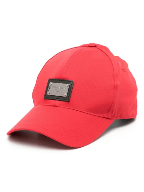 Dolce & Gabbana gorra con etiqueta del logo