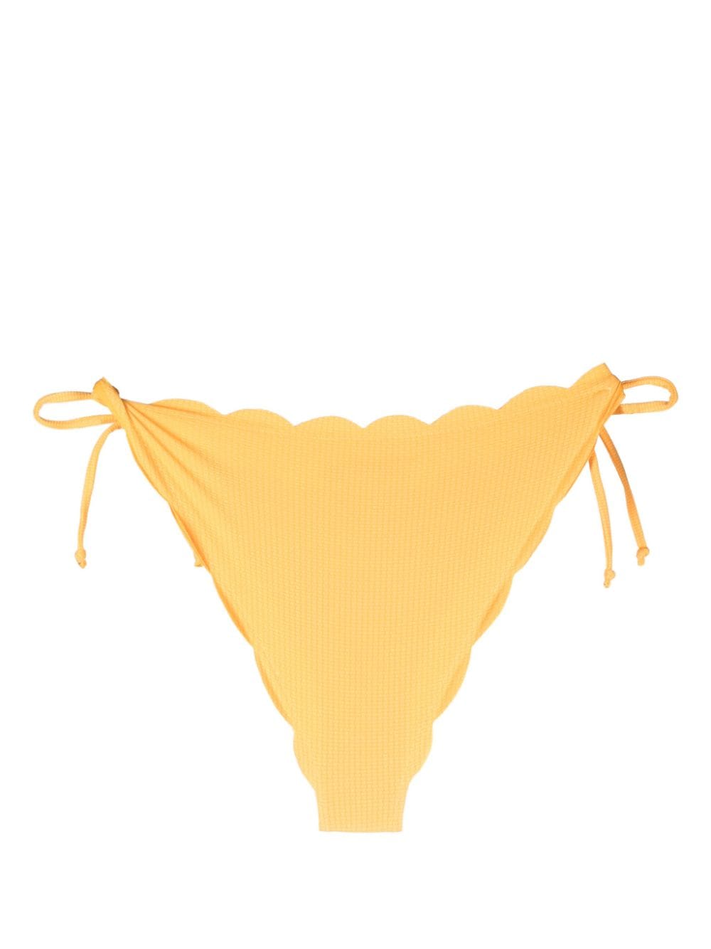 Marysia Mott bikinislip met gestrikte zijkant Oranje