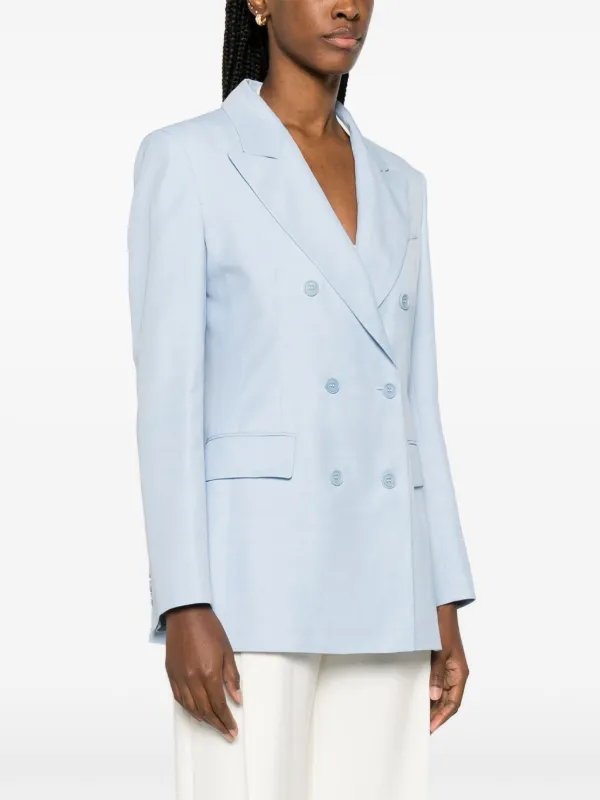 ジャケット P.A.R.O.S.H. 'Raisa' blazer Blue P.A.R.O.S.H. Raisa double-breasted Blazer | Blue | FARFETCH GE