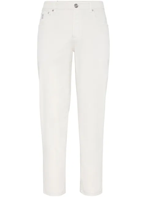 Brunello Cucinelli mid-rise straight-leg trousers