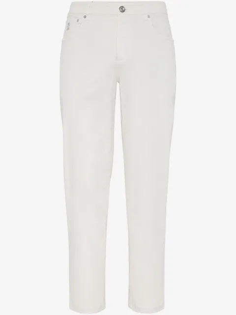 Brunello Cucinelli mid-rise straight-leg trousers
