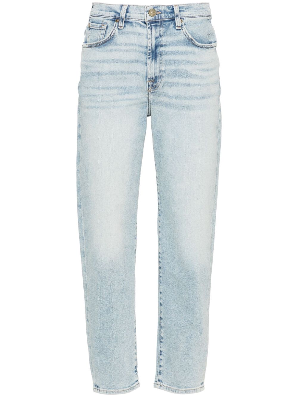 7 For All Mankind Magnolia Boyfriend-jeans In Blau