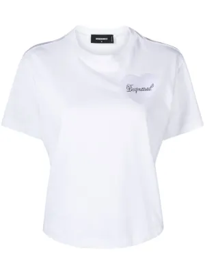 Tシャツ・カットソー DSQUARED2 Woman T-Shirt White S72GD0531S24662 100 S71GD1116S23009_100-4_650x.jpg