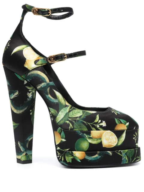 Roberto Cavalli 160mm platform pumps