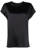 PINKO Farida satin silk blouse - Black