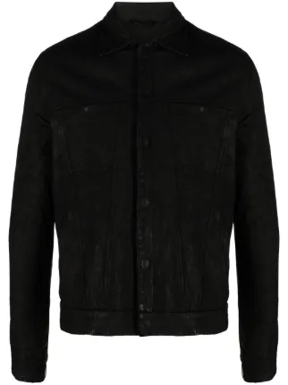 ジャケット・アウター GIORGIO BRATO Giorgio Brato Leather Biker Jacket | Black | FARFETCH
