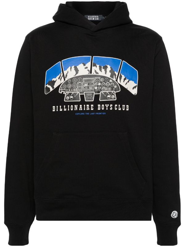 Billionaire Boys Club Flight Deck Cotton Hoodie - Farfetch