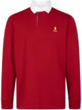 Palace x Ralph Lauren pieced rugby shirt - Red